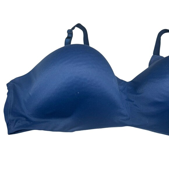 Torrid Curve Blue Wireless Back Smoothing Everyday Bra 50DD‎ Full Coverage - Picture 2 of 9